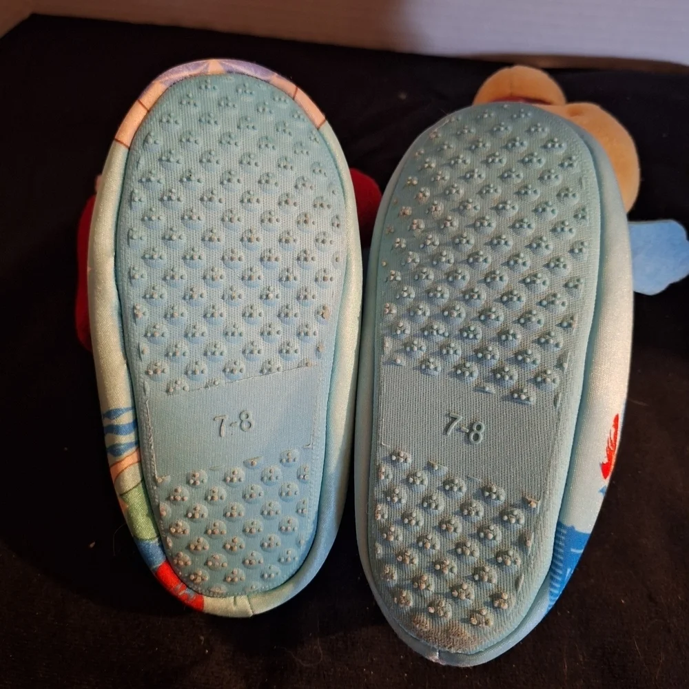 Disney Ariel and Flounder Plush Slippers for Kids
